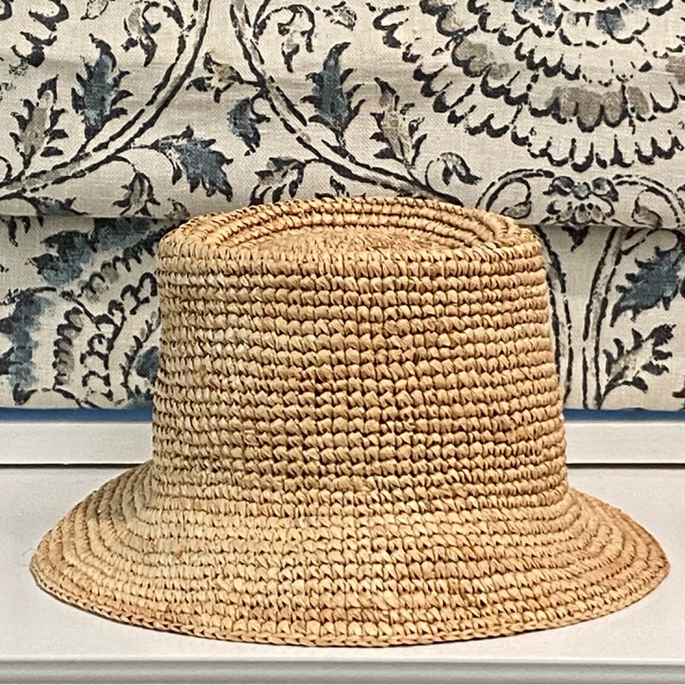 Straw Bucket Hat